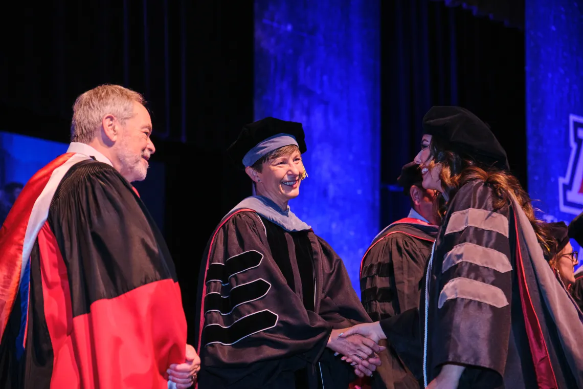 Dean Funk at Graduation