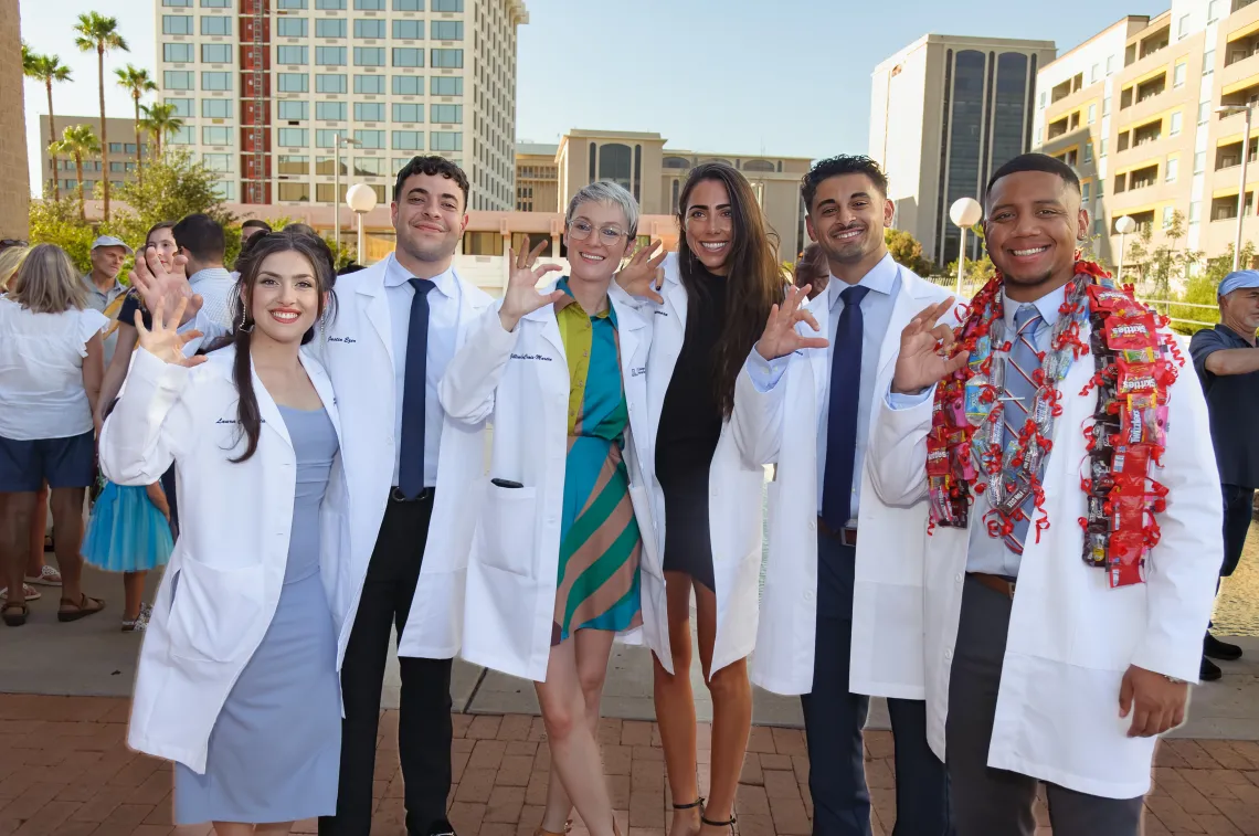 White coat ceremony class of 2024