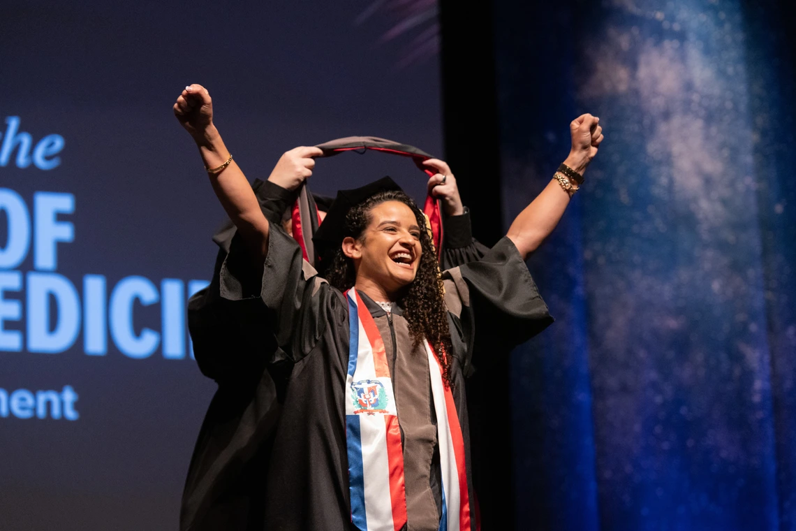 Graduation celebration 